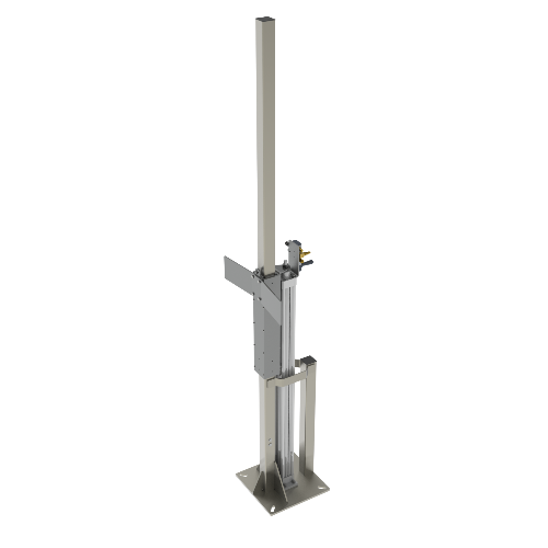 Stainless Steel Stationary Mount Mixer Stand, Air Lift