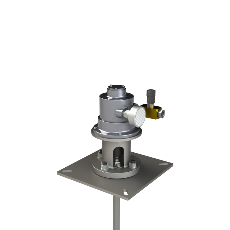 Air Direct Drive Plate Mount Mixer