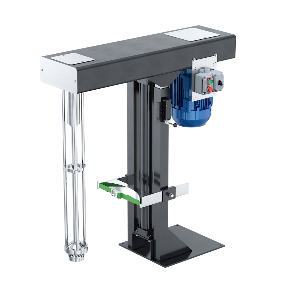 RP3 Explosion Proof Post Mount Rotor Stator Mixer Direct