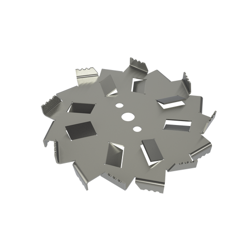 High Flow Dispersion Blade with Bolt Pattern - Mixer Direct