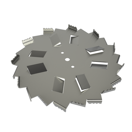 High Flow Dispersion Blade with Bolt Pattern - Mixer Direct