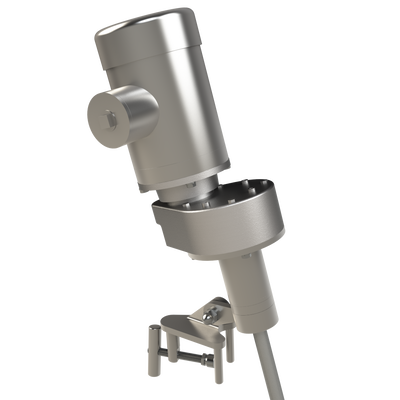 Stainless Steel Electric Gear Drive Clamp Mount Mixer