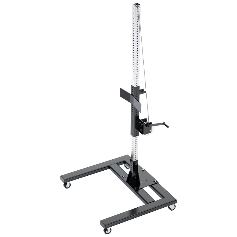 Portable Mount Mixer Stand, Winch Lift